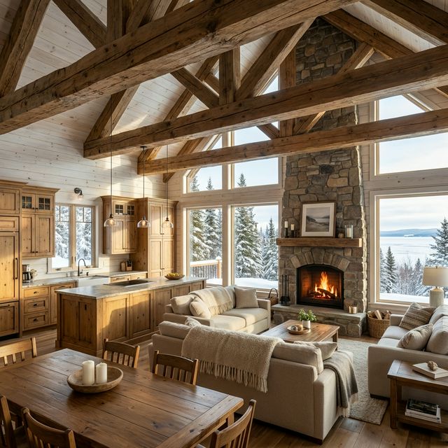 Chalet de prestige Gaspésien